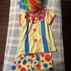 Kids Clown Costume