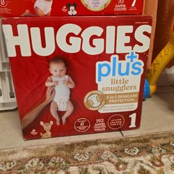 Huggies DIAPERS SIZE 1 