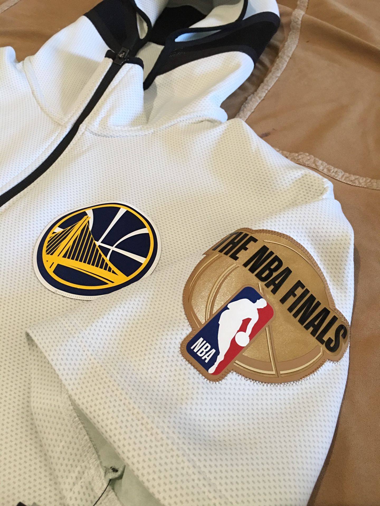 Golden State Warriors Nike Therma Flex Showtime NBA Hoodie Ring Ceremony  Large