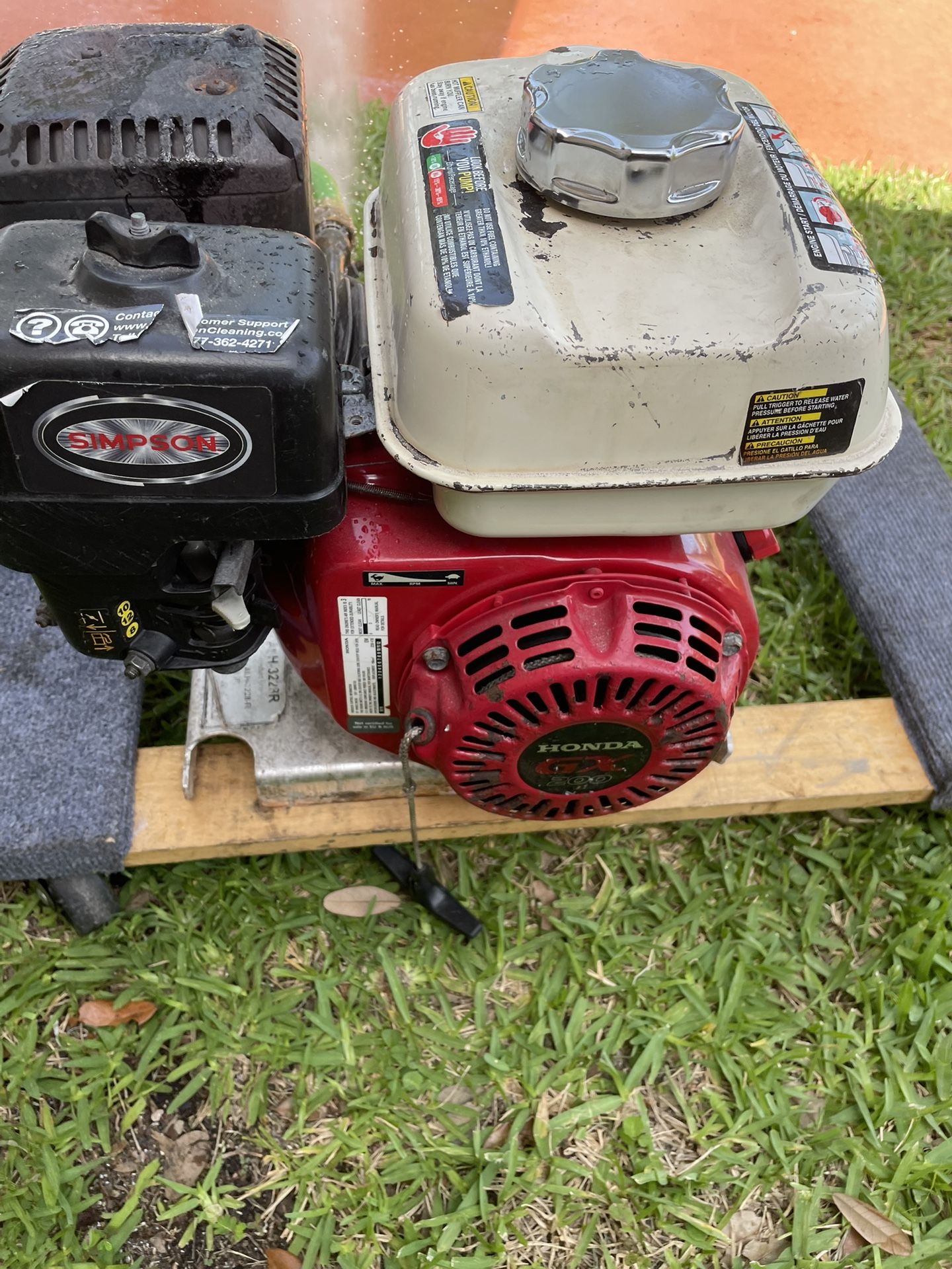 Honda Pressure Washer 3200 Psi Good