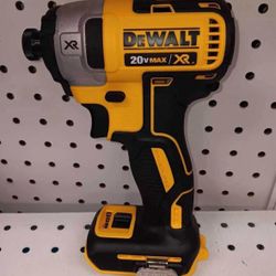 Dewalt New 1/4' Impact XR 3 SPEEDS BRUSHLESS 