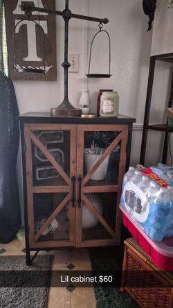 Lil farm house cabinet