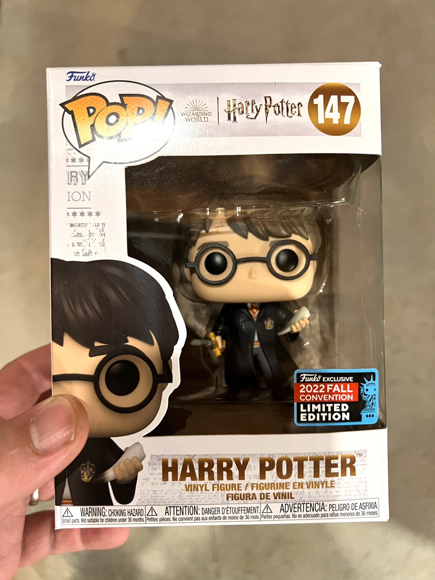 Funko Pop! Harry Potter 147 NYCC 2022 Fall Convention Shared Sword and Fang