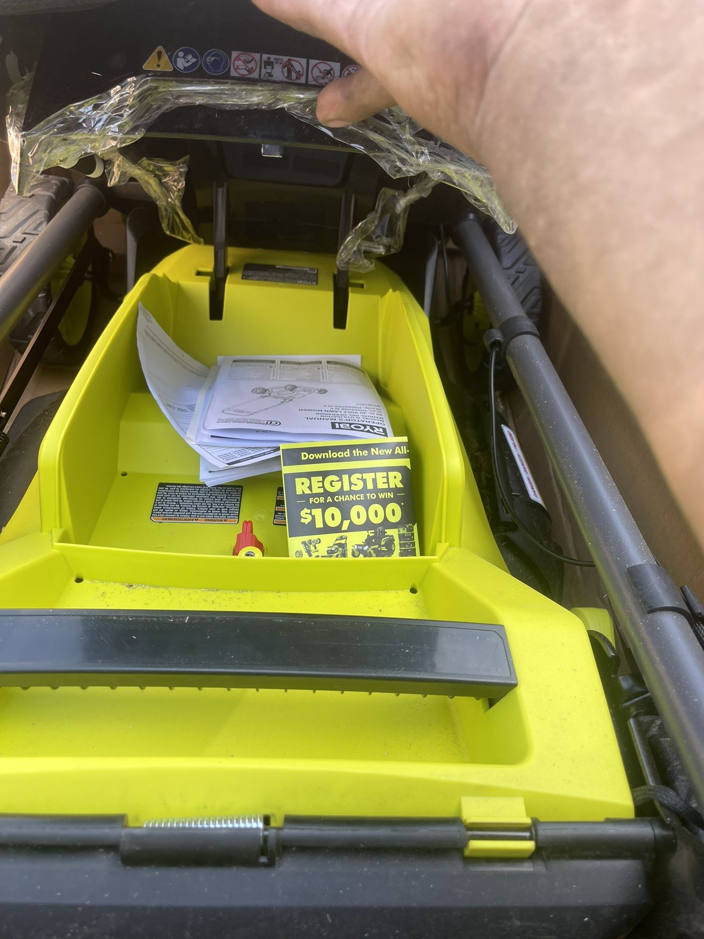 Lawnmower Ryobi Self propelled Like New $170 Firm