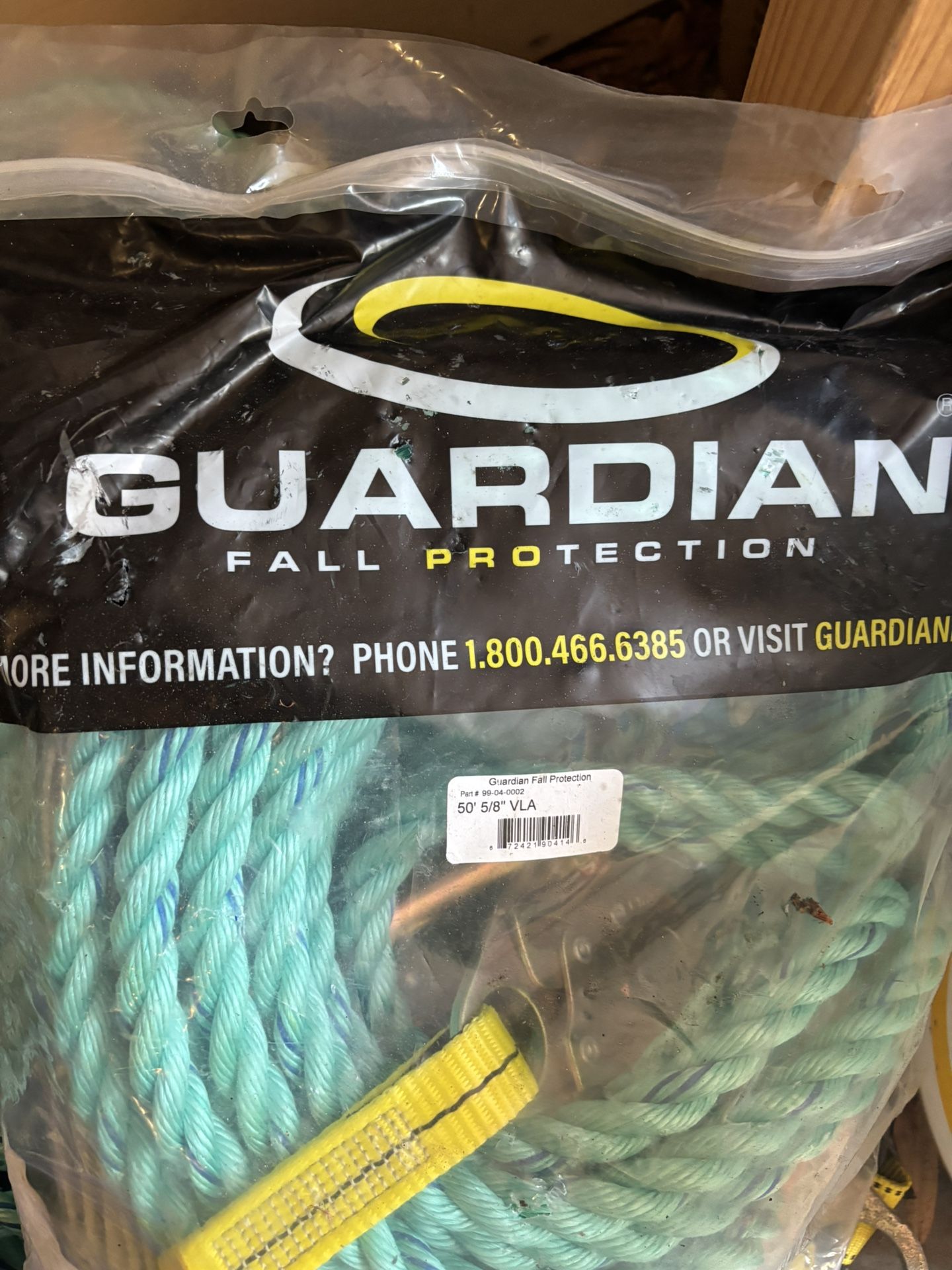 Guardian Fall Protection Lifeline Rope