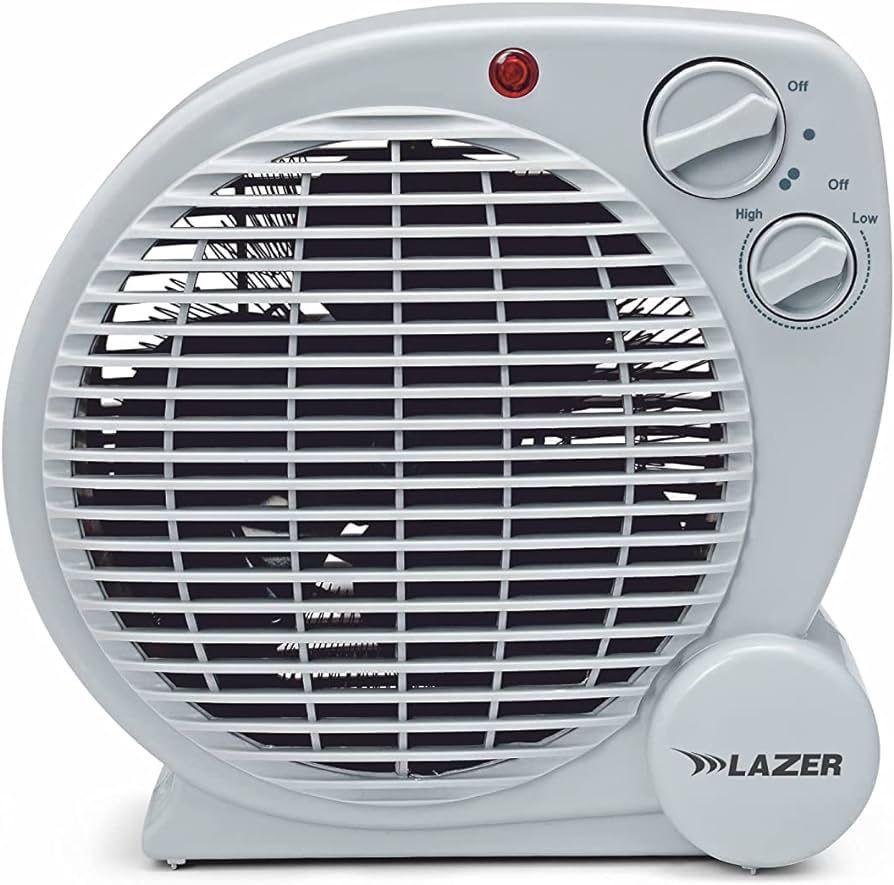 1000W/2000W PORTABLE FLOOR ELECTRIC FAN HEATER