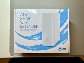 New Sealed in Box AT&T 1600Mbps Dual-Band Smart Wi-Fi Extender Mesh