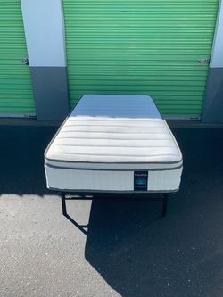Twin Platform Bed Set