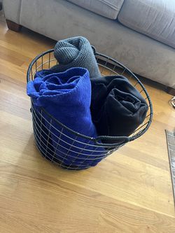 Blanket/Toys/Yoga mat Basket for Sale in Boston, MA - OfferUp
