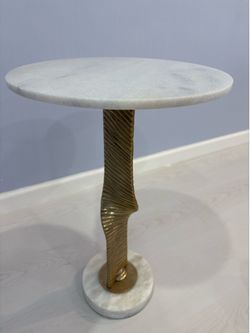 Marble side table