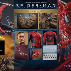 Hot Toys 1/6 Mms662 Spider-Man (Tobey Maguire) Deluxe Edition
