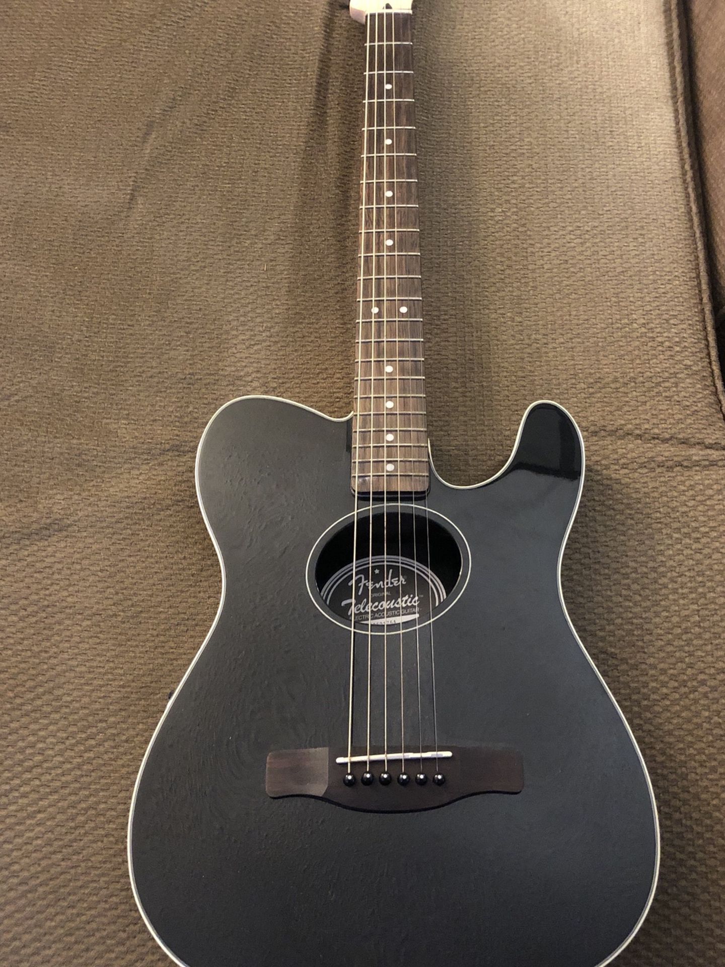 Fender Telecoustic Guitar - Black