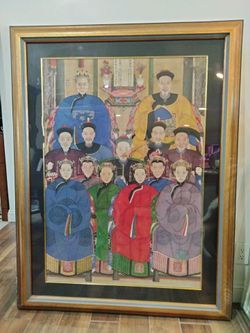 CHINESE ANCESTOR PORTRAIT PAINTING