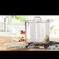 Princess House Heritage Stainless Classic /holla De 25 Qt Dr Acero Inocidable Con Parrilla