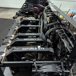 Mining Rig With Five  GTX 1600 