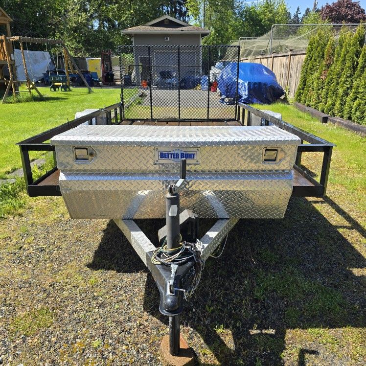 2012 6.5 FOOT X 12 FOOT UTILITY TRAILER 