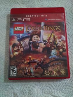 LEGO Lord of the Rings PS3 Greatest Hits