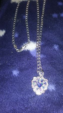 Real silver necklace stamped 925