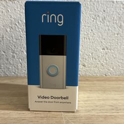 Ring 1080p HD Wi-Fi Video Doorbell - 8VRASZ-SEN0 (Satin Nickel)