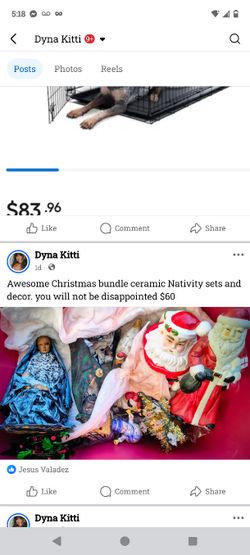 Christmas Firlgures Decor Nativity Set