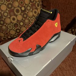 Jordan 14 Ferrari Size 11