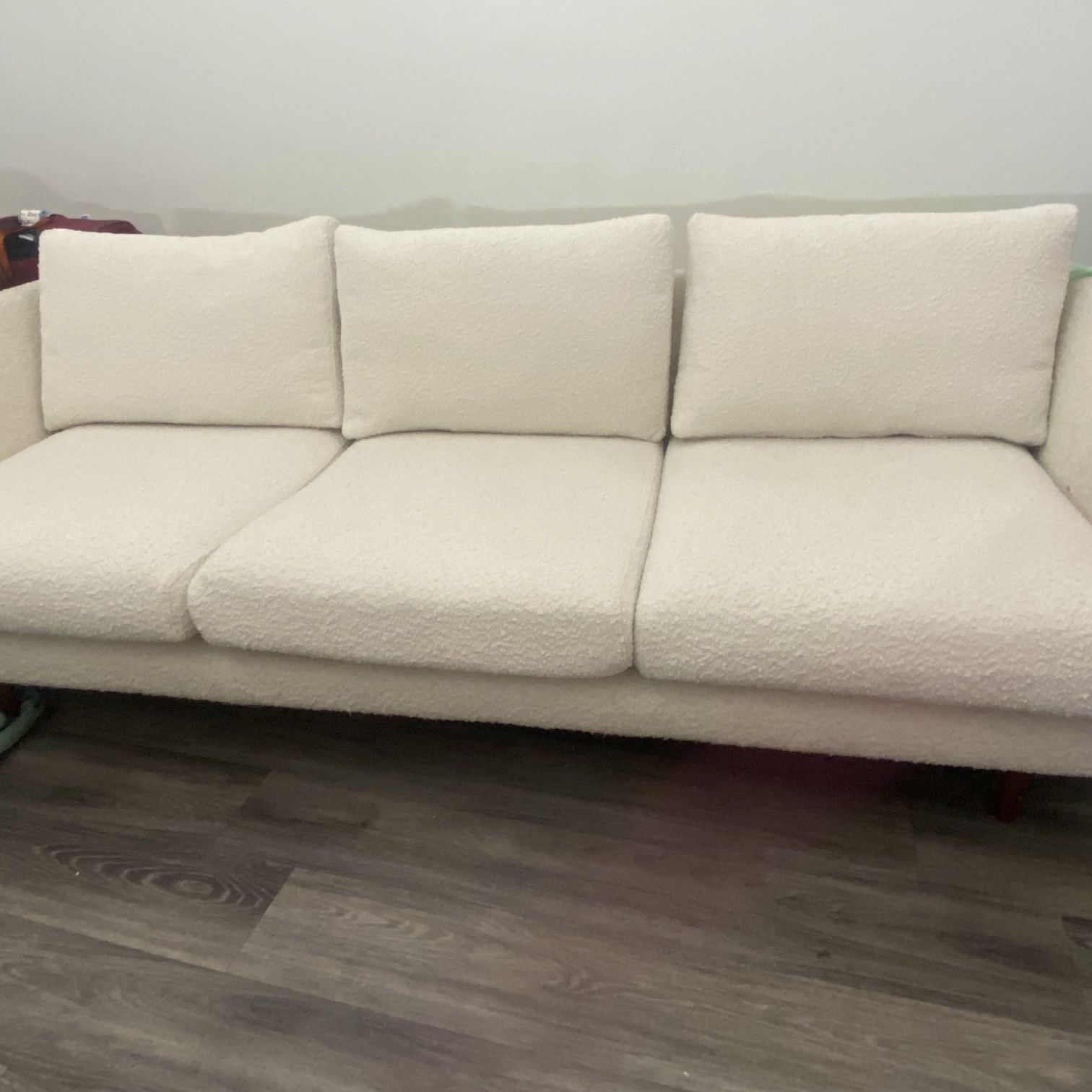 boucle couch 