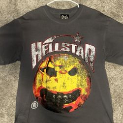 GREY HELLSTAR TEE SHIRT SIZE MEDIUM