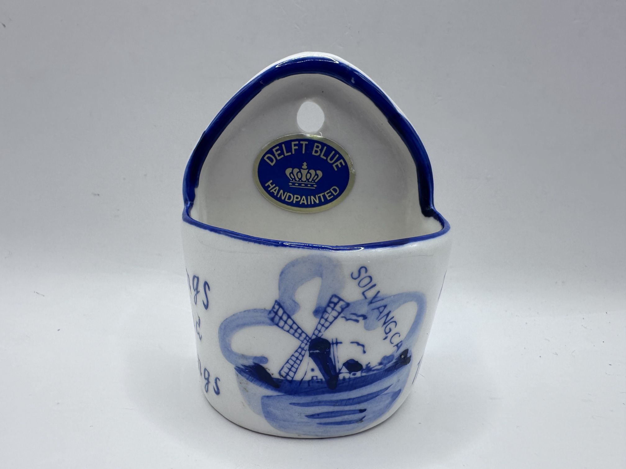 Delft Blue “Rings & Things” Hanging Ring Holder