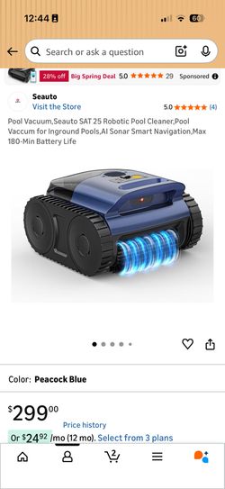 Cordless Robotic Pool Cleaner