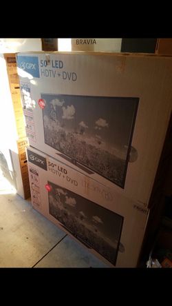 50 INCHES HDTV LED WITH DVD BUILD INSIDE!!!!!!.