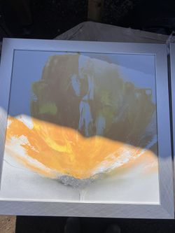 Yellow Flower Office Painting