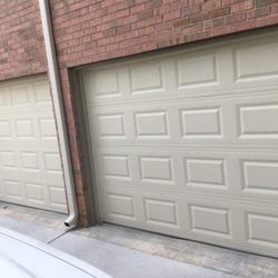 8x7 Garage Doors And 16x7 Garage Doors And Openers System With Controllers And Keypad 