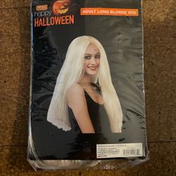 Halloween Adult Long Blonde Wig (LOC TUB L-23)
