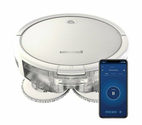 Bissell Spinwave Plus 2- In - 1 Robotic Mop And Vac