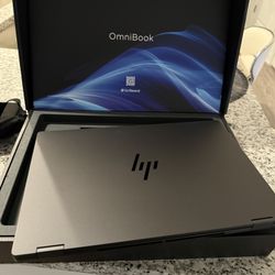 BRAND NEW HP - OmniBook X Flip 2-in-1 - Copilot+ PC - 16" 2K Touch-Screen Laptop - Intel Core Ultra 7 - 16GB Memory - 1TB SSD - Eclipse Gray