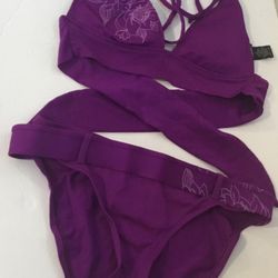 Mossimo Purple Bikini. Small