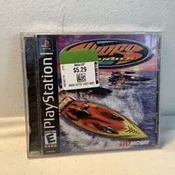 Hydro Thunder (Sony PlayStation 1, PS1 - 2000) Complete W/ Manual
