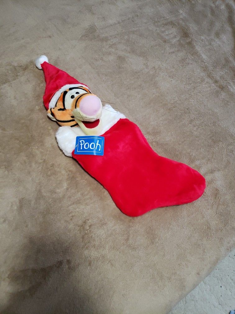 Tigger stocking - new with tag
