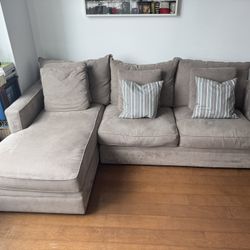Crate & Barrel Sectional Sofa
