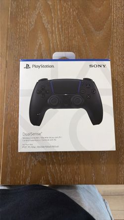 PlayStation five controller all black