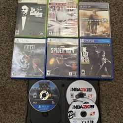 Video Games Xbox 360, PS5, PS4, PS3