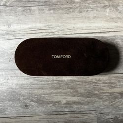 Dark Brown Tom Ford Glasses - Case 