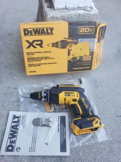 DEWALT
XR 20V MAX Lithium-Ion Cordless Brushless Screw Gun (Tool Only)