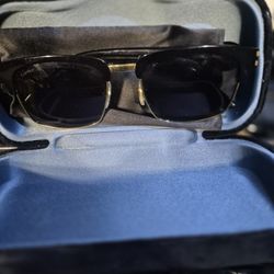 Cartier CTO132S 001 Gold Black Sunglasses