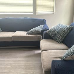 Ashley Sofa With Cover 