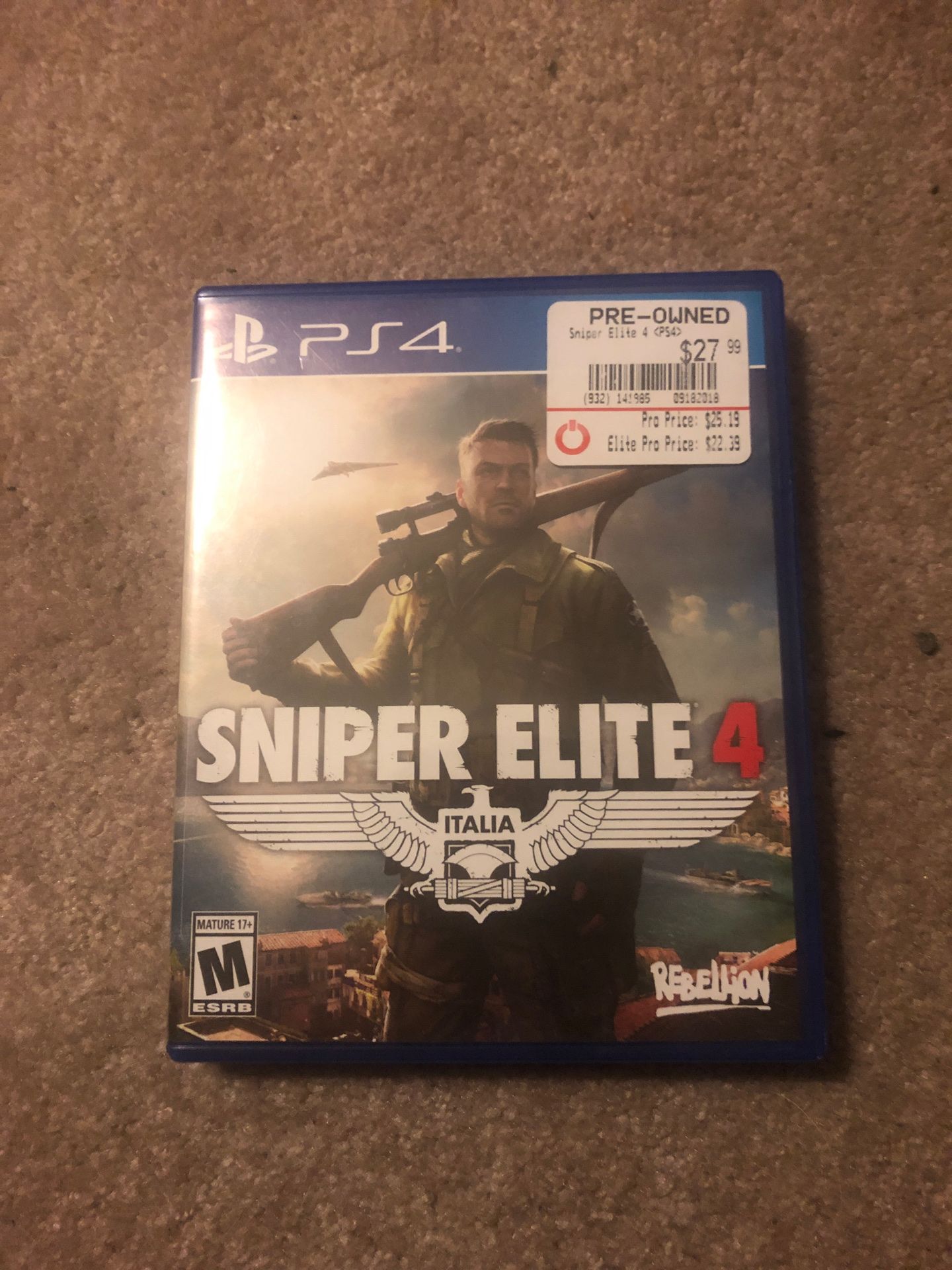 Sniper elite 4
