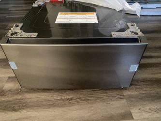 LG 27 in. Laundry Pedestal in Gray Graphite Steel with Drawer