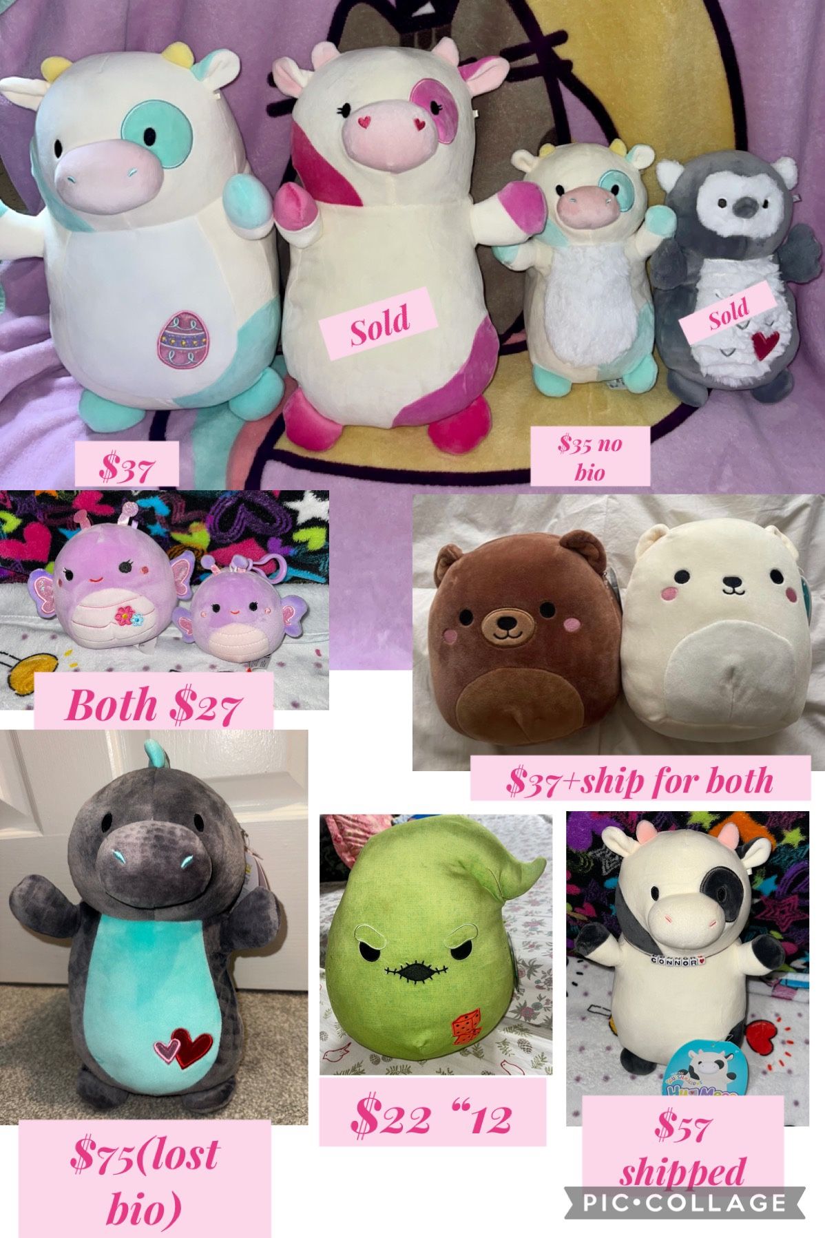Plushies For Sale!!