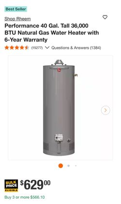 Rheem Performance Boiler