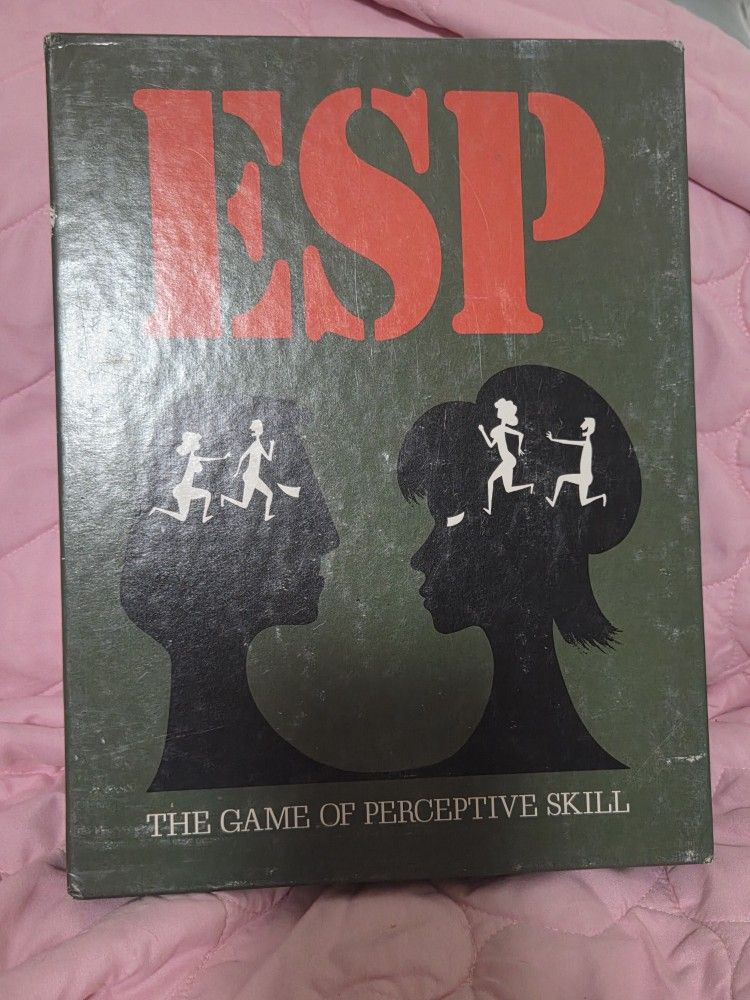ESP: The Game of Perceptive Skill" board game